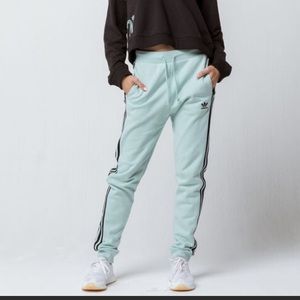 Women’s mint adidas joggers